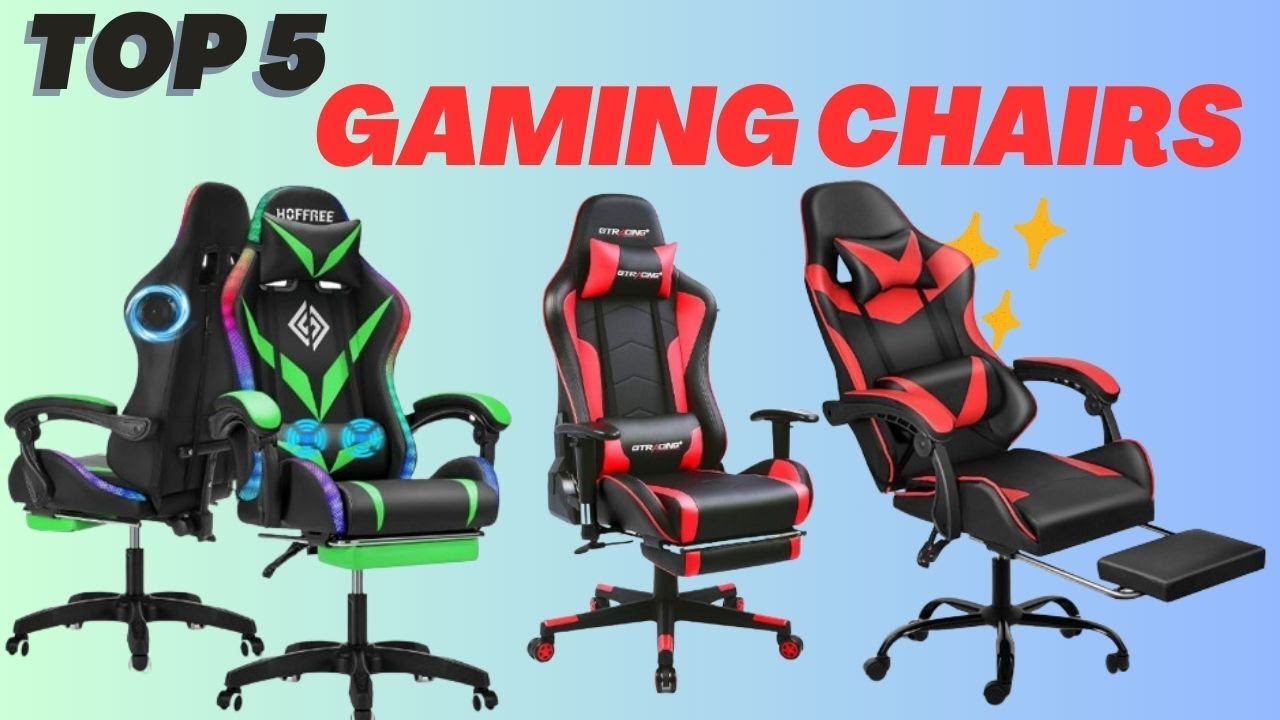 Gaming Chairs: Top 5 Best Gaming Chairs in 2025(Buying Guide)