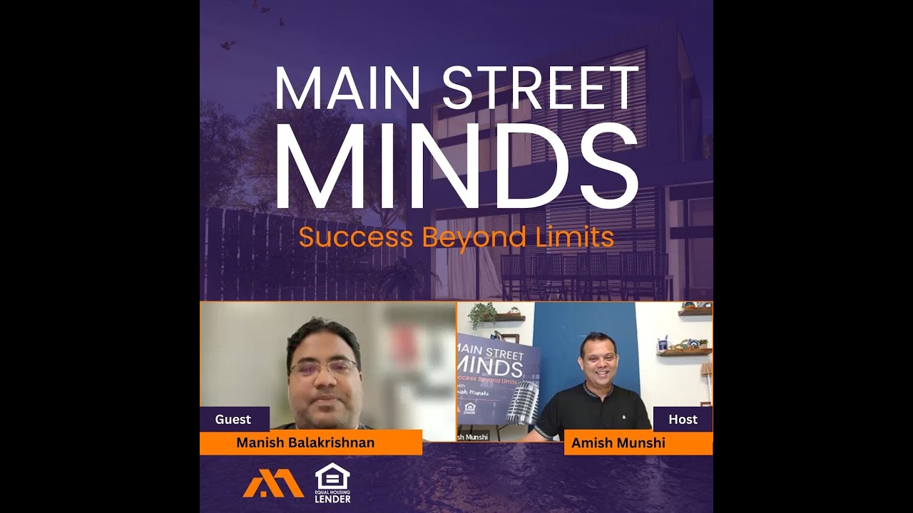 Manish Balakrishnan: Podcast Interview with Amish Munshi