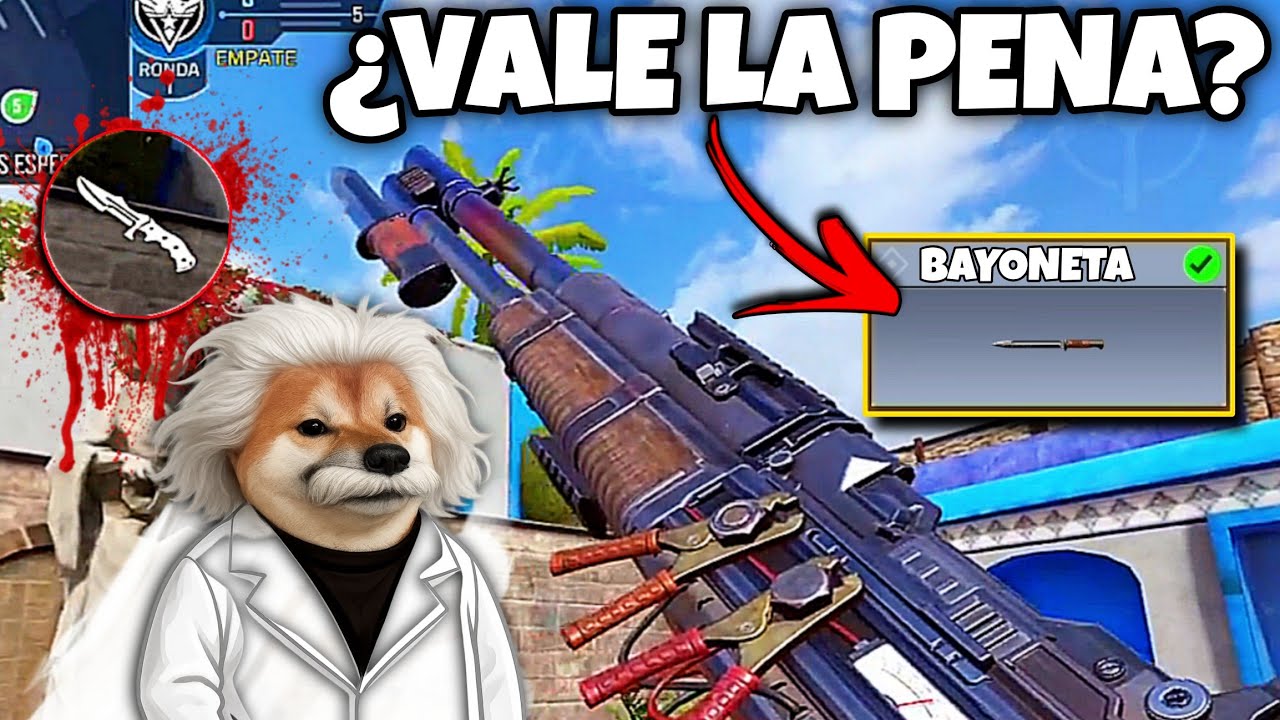 PROBANDO EL CUCHILLO DE LA M1 GARAND (BAYONETA) [COD Mobile]