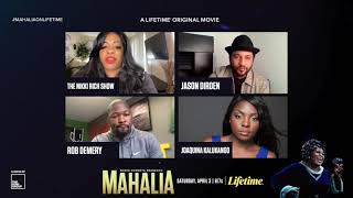 The Nikki Rich Show & Lifetime’s gospel biopic Robin Robert’s Presents: Mahalia Cast