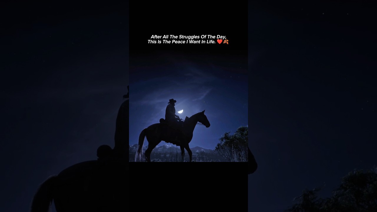 The Peace I Want 🕊️ | Gaming Shorts | Red Dead Redemption 2