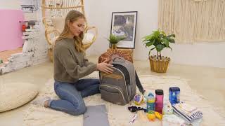 Black Friday 2019 - Diaper Bag Backpack, WELAVILA Large Baby Changing Bags