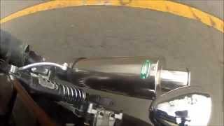 RISING ARROW・・・ゼファー1100・STRIKER TITANマフラー