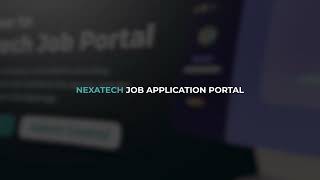 Nexatech Job Application Portal - Python GUI | Application Demo Wealth