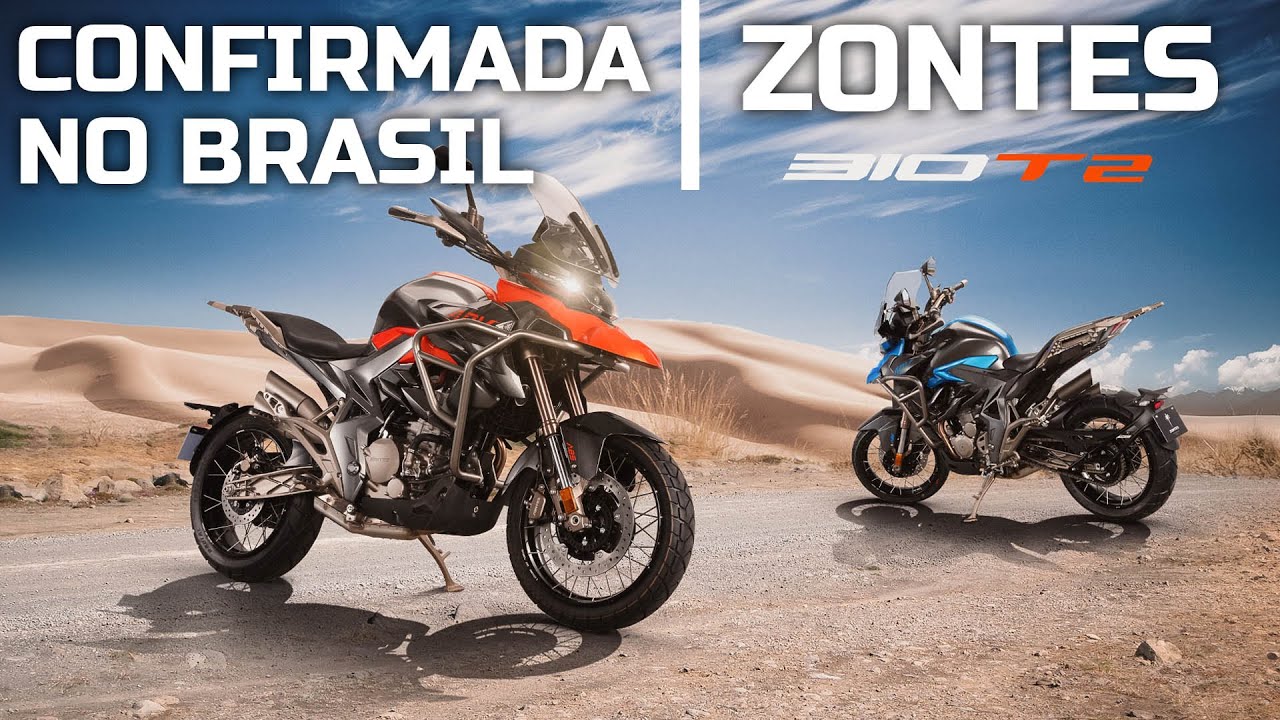 JTZ CONFIRMA E ZONTES 310 T2X ADV PODE ESTÁ A CAMINHO DO BRASIL