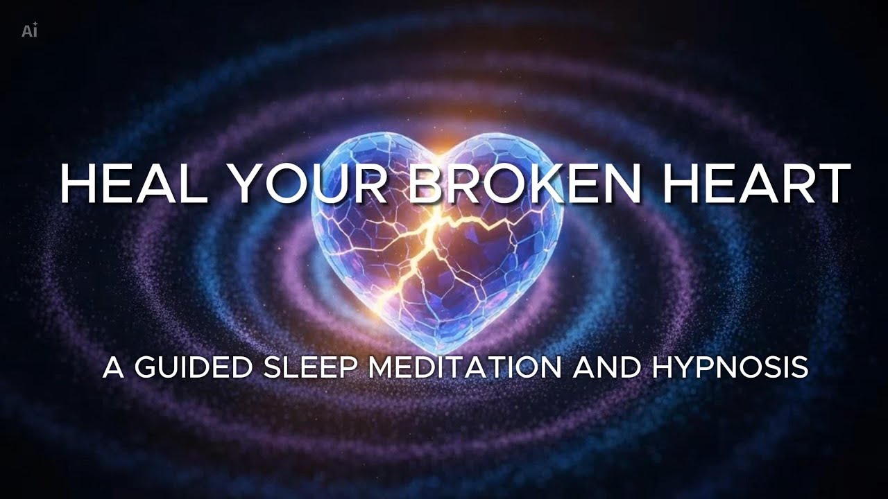 Healing a Broken Heart While You Sleep | Deep Sleep Meditation & Hypnosis