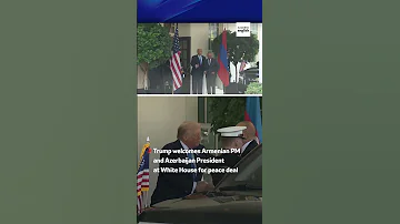 Trump Welcomes Armenia And Azerbaijan Leaders 
