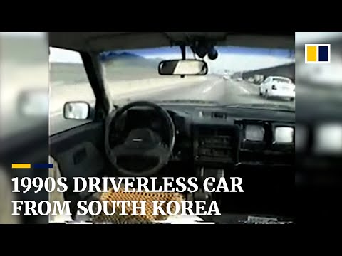 Back to the future: South Korean professor’s self-driving car was decades ahead of the curve