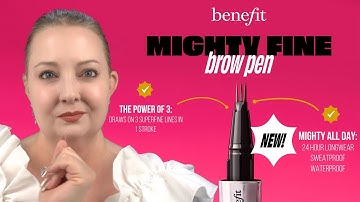Hoe je de NIEUWE Benefit Mighty Fine Brow Pen gebruikt voor PERFECTE wenkbrauwen