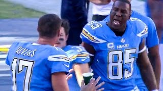 Antonio Gates Threatens to Fight Phillip Rivers on Chargers Sideline