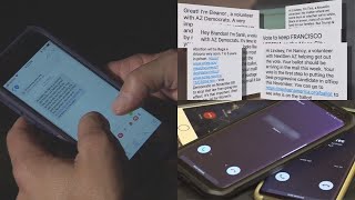 Political campaigns utilizing text messages for votes