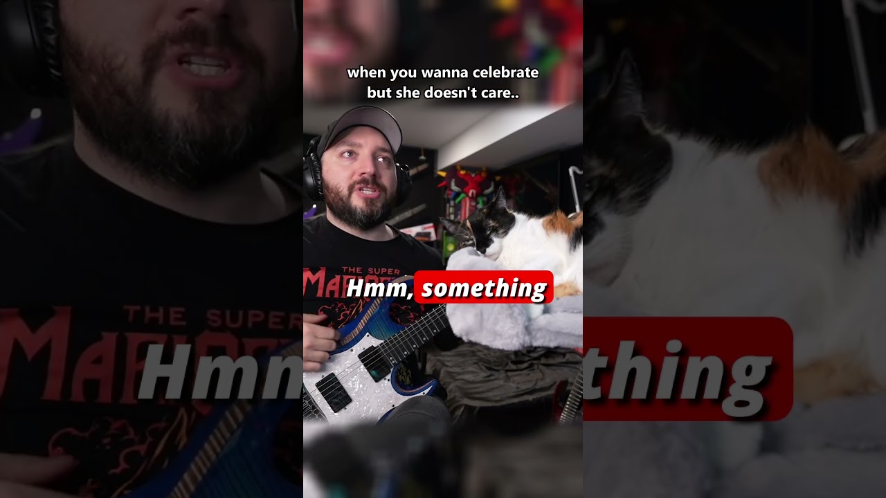 Annoying my cat until she gives up on ignoring me..