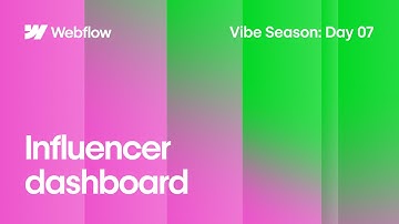 Vibe Season Day 7 | Bringing Influencer Data to Life With a CMS-Powered Dashboard