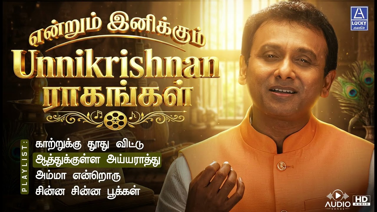 ⁣என்றும் இனிக்கும் Unnikrishnan ராகங்கள் | Endrum Inikkum Unnikrishnan Songs | Lucky Audio