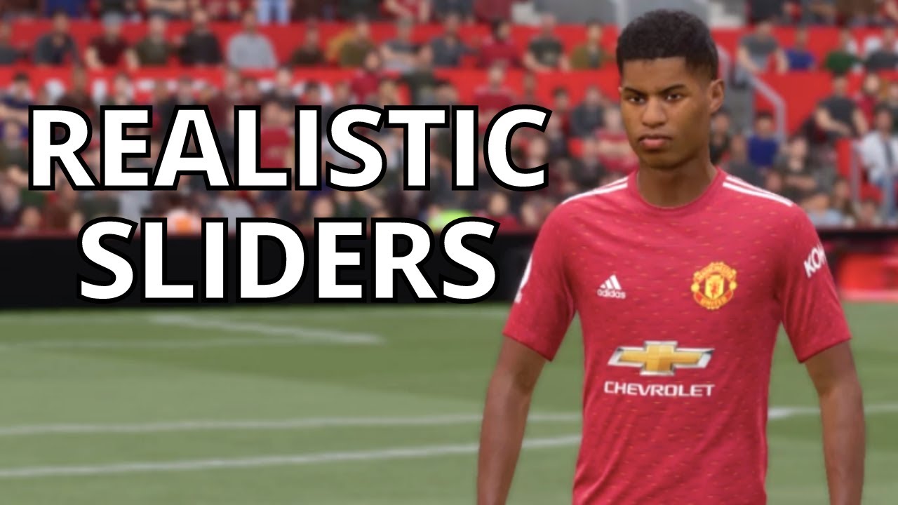 FIFA 21 Realistic Sliders Winger Player Career Mode Sliders YouTube