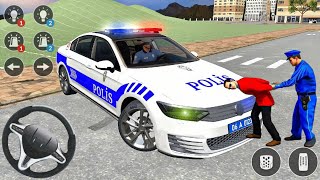 Wollkswagen Passat Polis Arabası Simülatör Oyunu 🚓 Trafik Polisi Görev Oyunu #20 - Android Gameplay screenshot 2