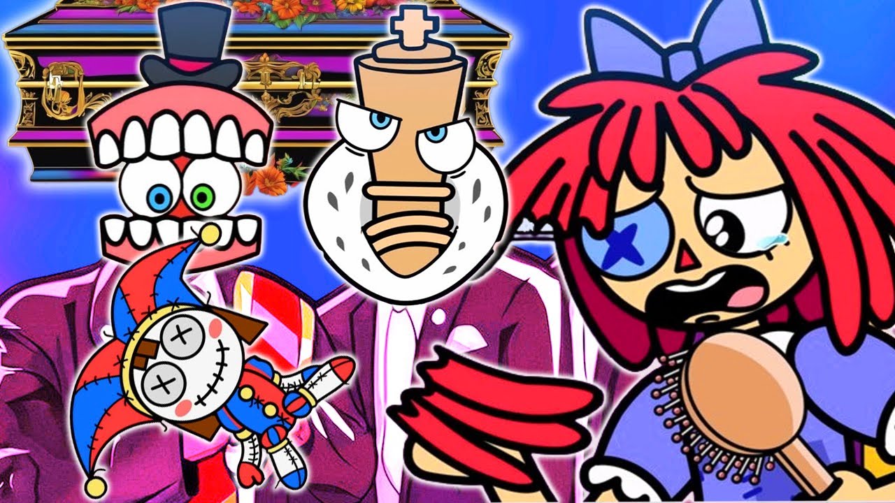 Unbelievable CAINE Uses Voodoo Doll in Digital Circus Animation! Coffin ...