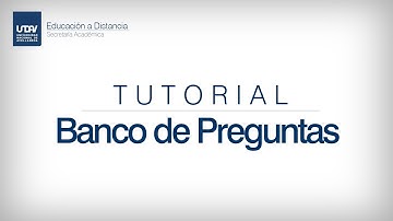 Tutorial Banco de preguntas