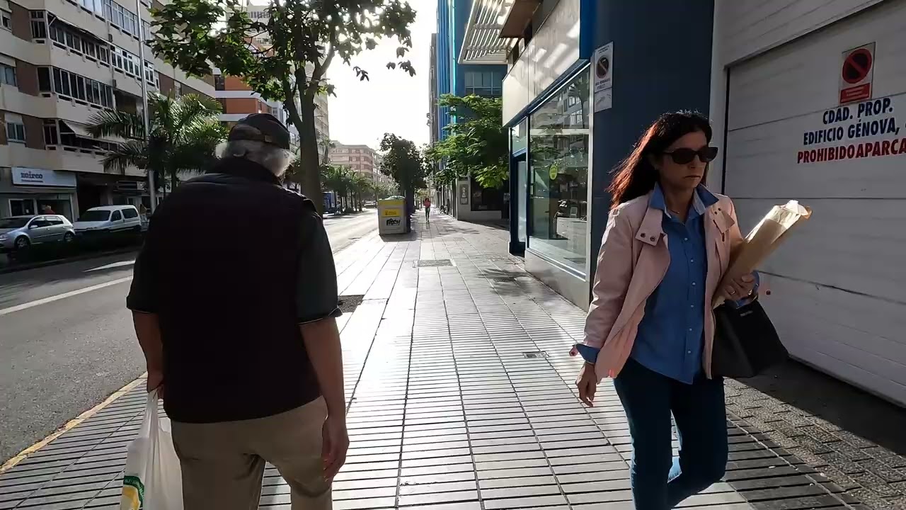 [4K] WALKING LAS PALMAS DE GRAN CANARIA, LPGC Canary Island