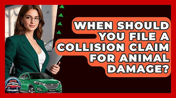 When Should You File A Collision Claim For Animal Damage? - Auto Coverage Explained