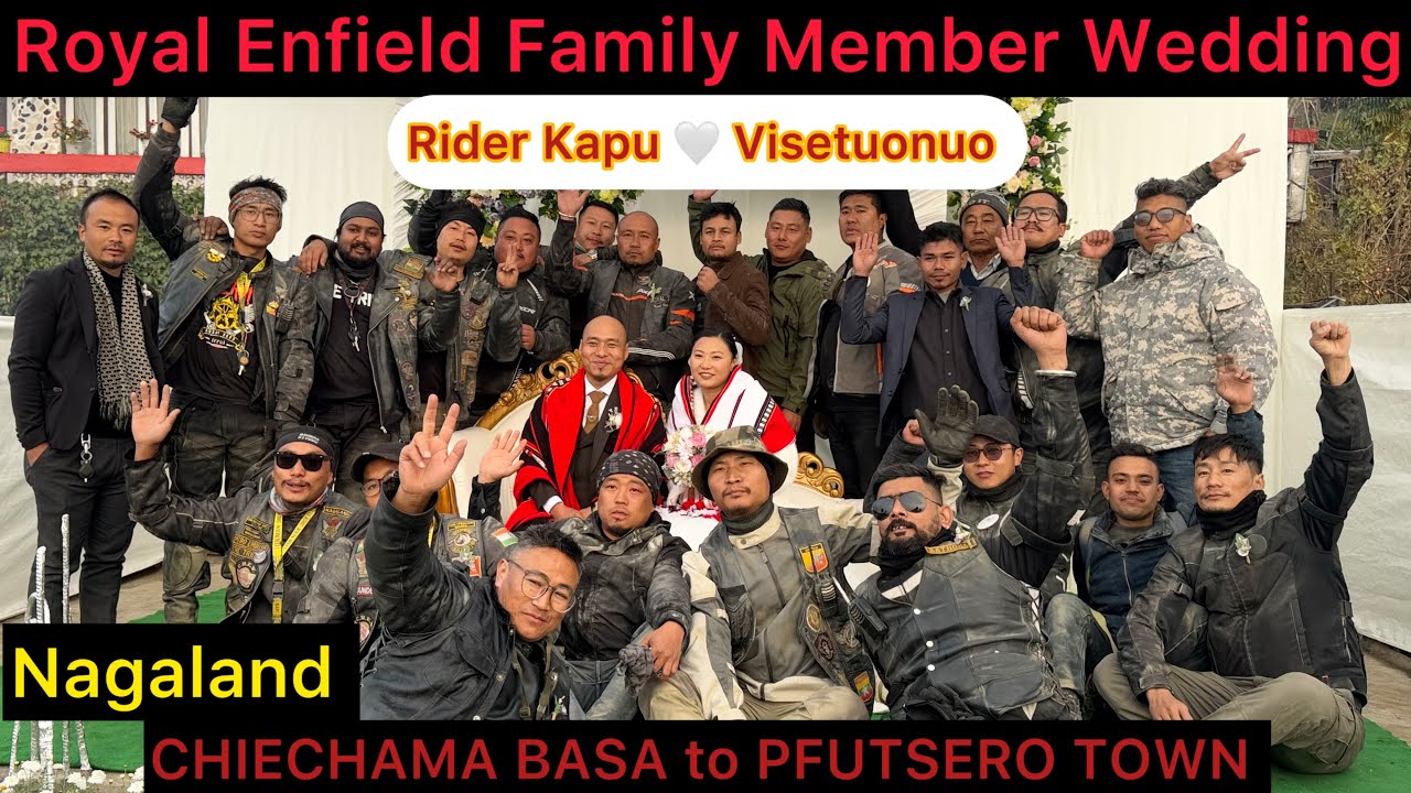 Visetuonuo & Kapu Wedding Candid Moments With Royal Rider Friends