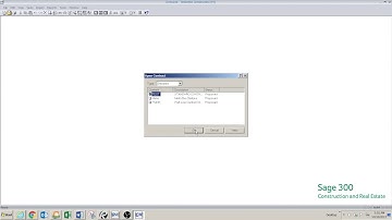 Sage 300 CRE Tip on Accounting/ Contracting