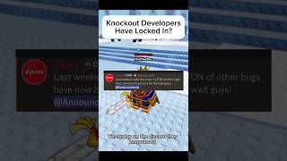 Roblox Knockout Developers have locked in and fixed glitches like bundles #knockout #robloxknockout