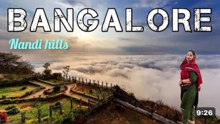Nandi Hills Bangalore Road Trip | hill station | Bangalore to Nandi Hills|
