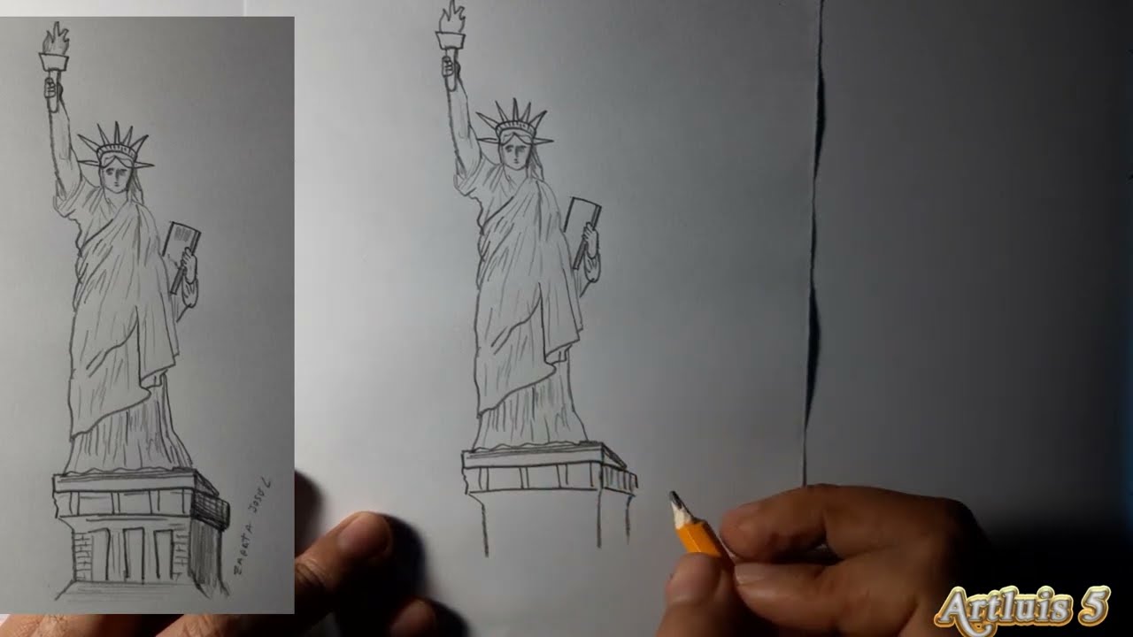 Dessin De La Liberté Facile www.youtube.com