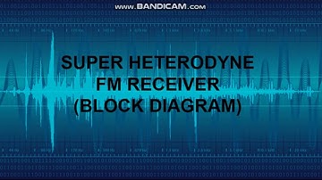 Super Heterodyne FM Receiver Part 1