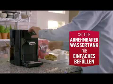 Philips HD7865/60 Senseo Quadrante Kaffeepadmaschine, Edelstahl, 1.2 Unknown_Modifier, Schwarz