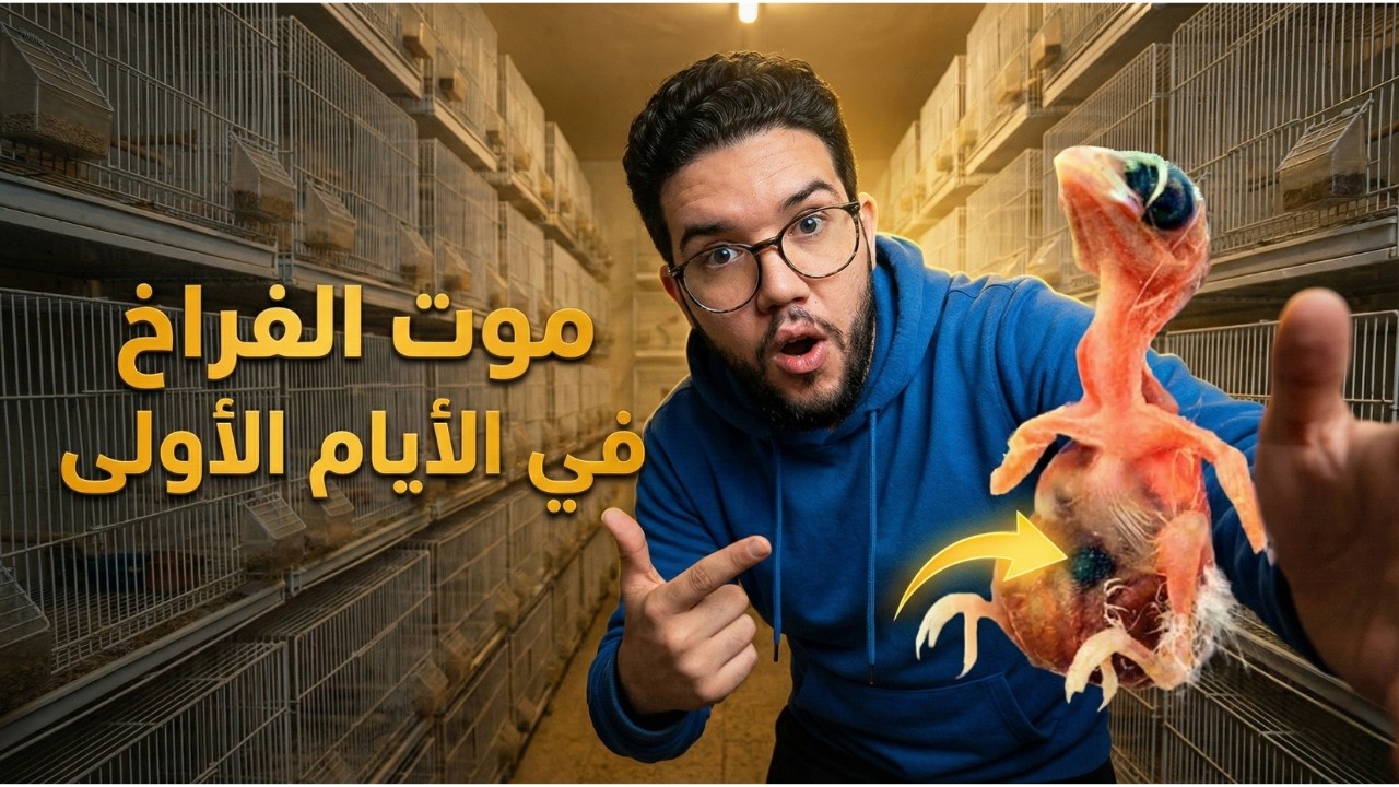الحل النهائي لموت الفراخ في الايام الاولى بعد الفقس (النقطة السوداء)