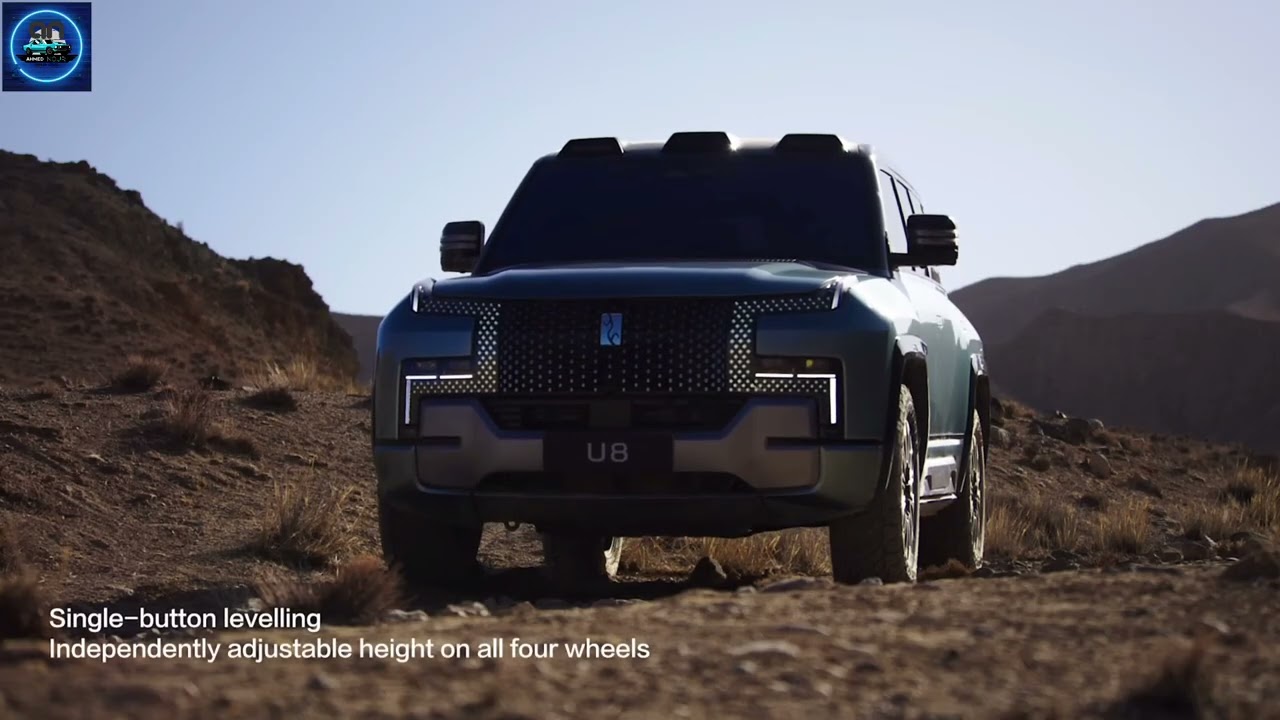 BYD U8 عربية بتعوم و بتطلع جبال و صخور ورمل واي حاجة شغال