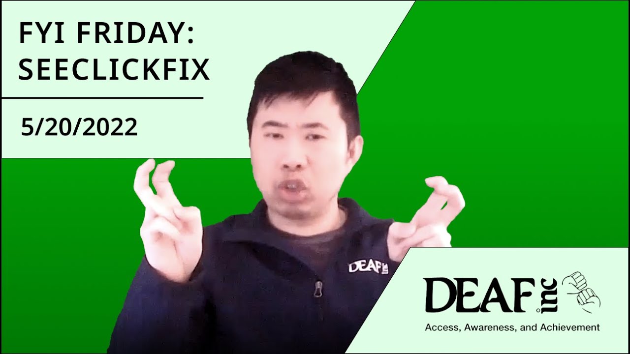 FYI Friday SeeClickFix App Public Issues Report