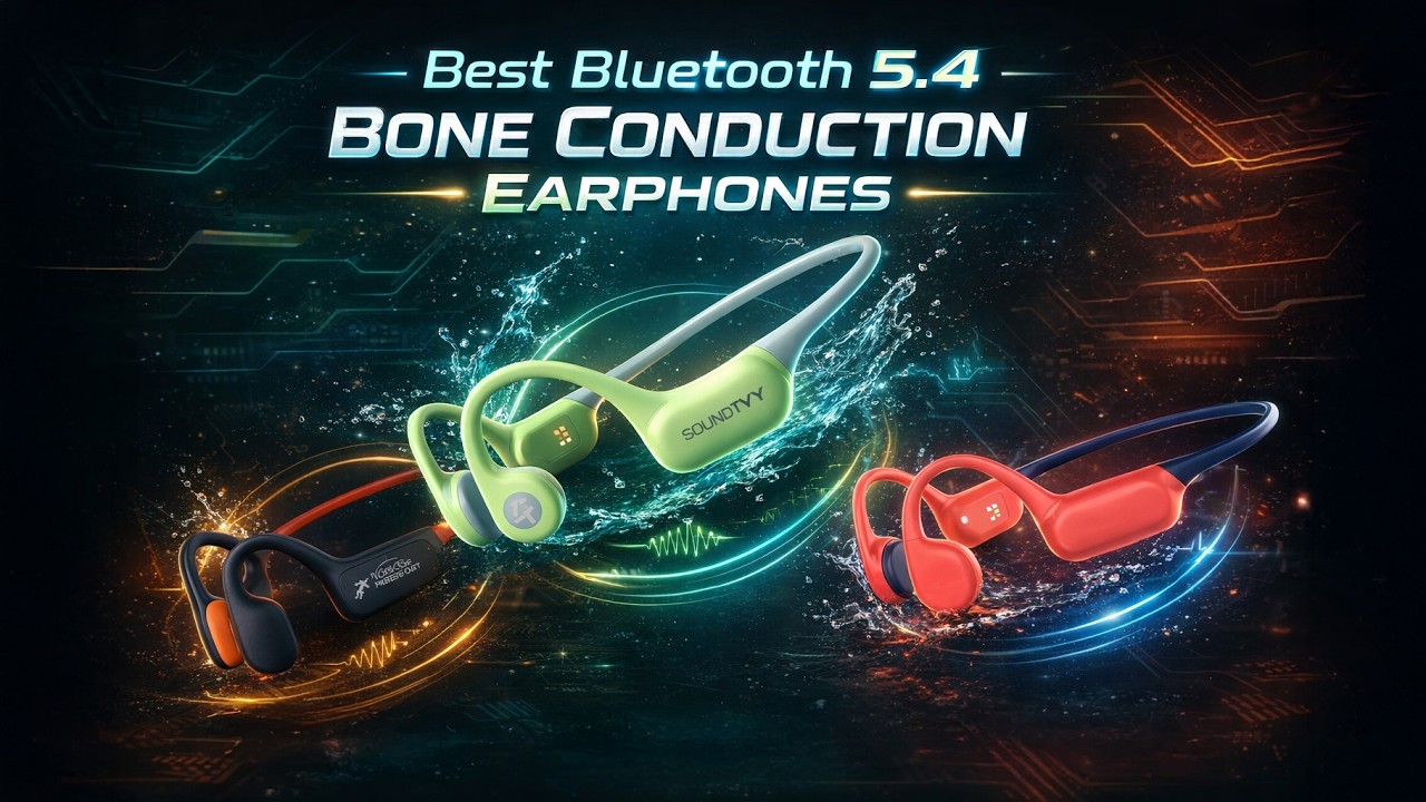 Top 5 Best Bluetooth 5.4 Bone Conduction Earphones 🔥 (Comfort + Premium Audio)