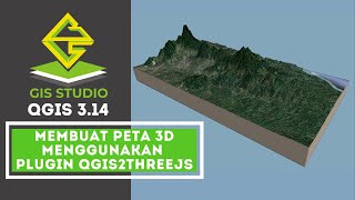 QGIS 3.14 | Membuat Peta 3D (Plugin Qgis2threejs) QGIS 3.14 | Membuat Peta 3D (Plugin Qgis2threejs)