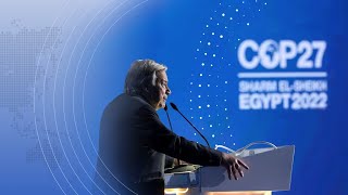 Cop27 Coopérer Ou Périr , Dit Le Chef De Lonu