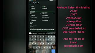 HTTP CUSTOM + SSH WEBSOCKET + PAYLOAD