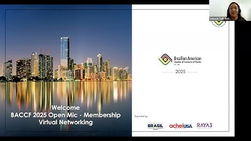 BACCF 2025 Open Mic - Membership Virtual Networking