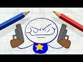Sheriff Pencilmate Lays Down the Law! -in- COWBOY MEETS WORLD - Pencilmation Cartoons