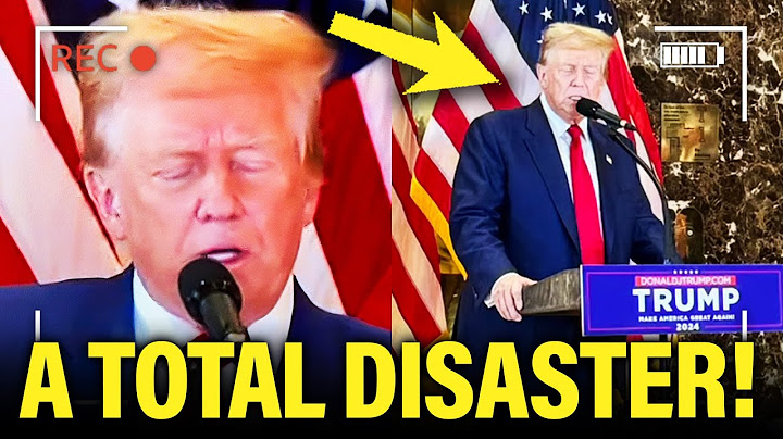 VISIBLY SHAKEN Trump UNRAVELS at Press Conference