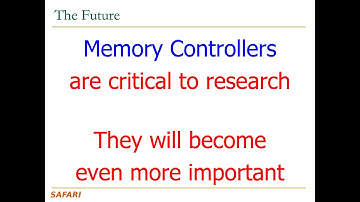 Computer Architecture - Lecture 4a: Memory Systems: Solution Directions (ETH Zürich, Fall 2020)