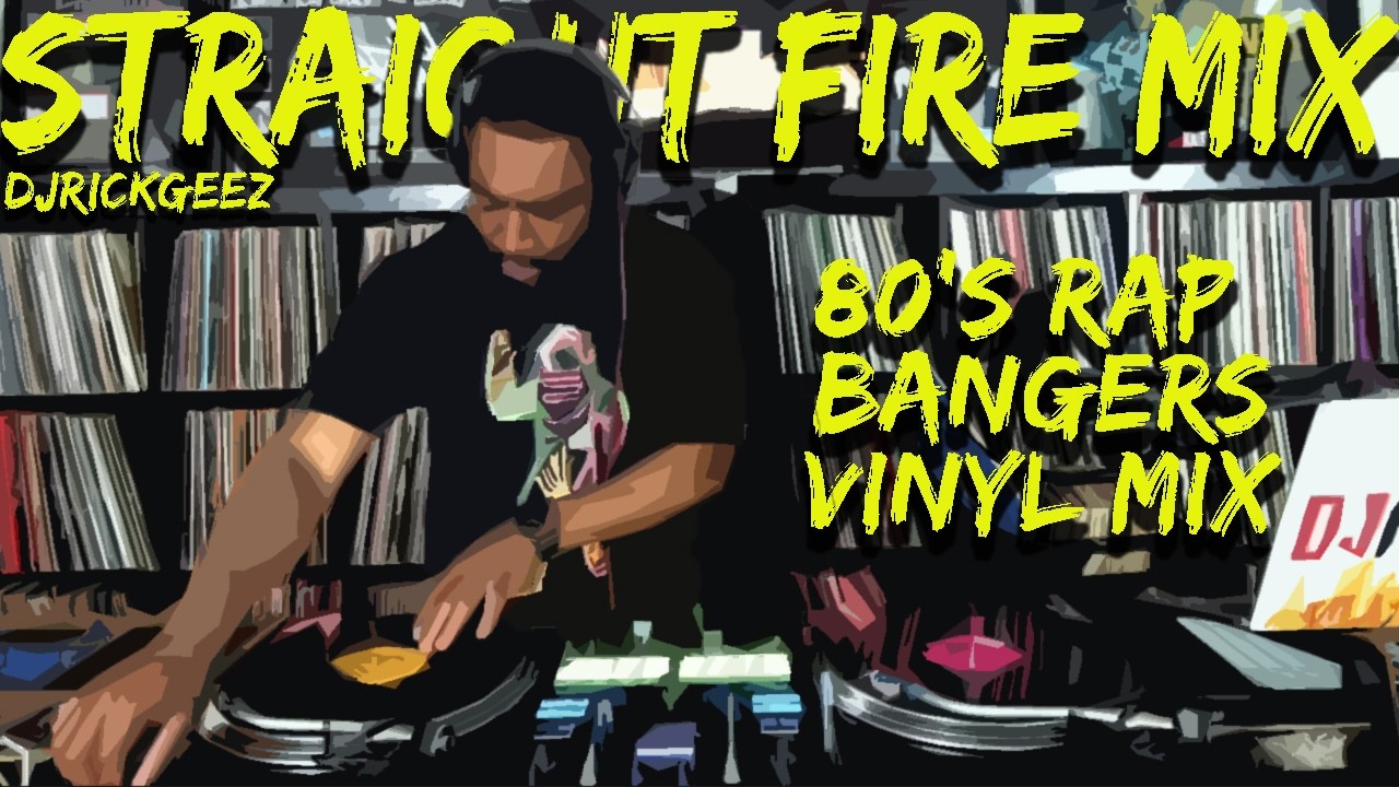80's Rap Bangers Vinyl Mix – Straight Fire Mix 6-19-26 – DJ Rick Geez