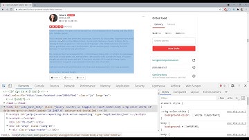 Advanced Web Scraper: Element Attributes