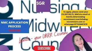 HOW TO REGISTER WITH NMC - TUTORIAL -  Part 1 screenshot 5