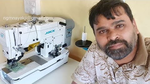 #nayakji781e JACK BUTTON HOLE MACHINE JK-T781E DIRECT DRIVE AUTO PRESSER FOOT LIFTER #JACKT781E