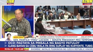 Sen. PING LACSON on Ex-Rep. Zaldy Co and 'VIP Witness': Interview on DZMM