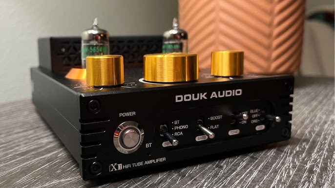 Douk Audio P1 HiFi Bluetooth 5.0 GE5654 Vacuum Tube Preamp USB DAC Ste–  doukaudio