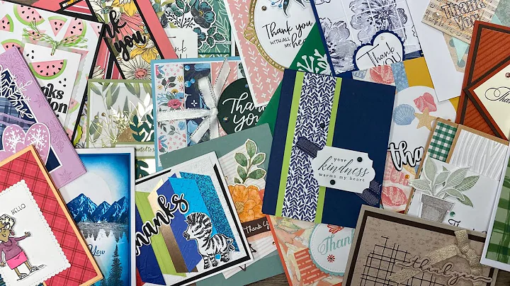 25 Thank You Cards | The Great, Big Card Swap Vide...