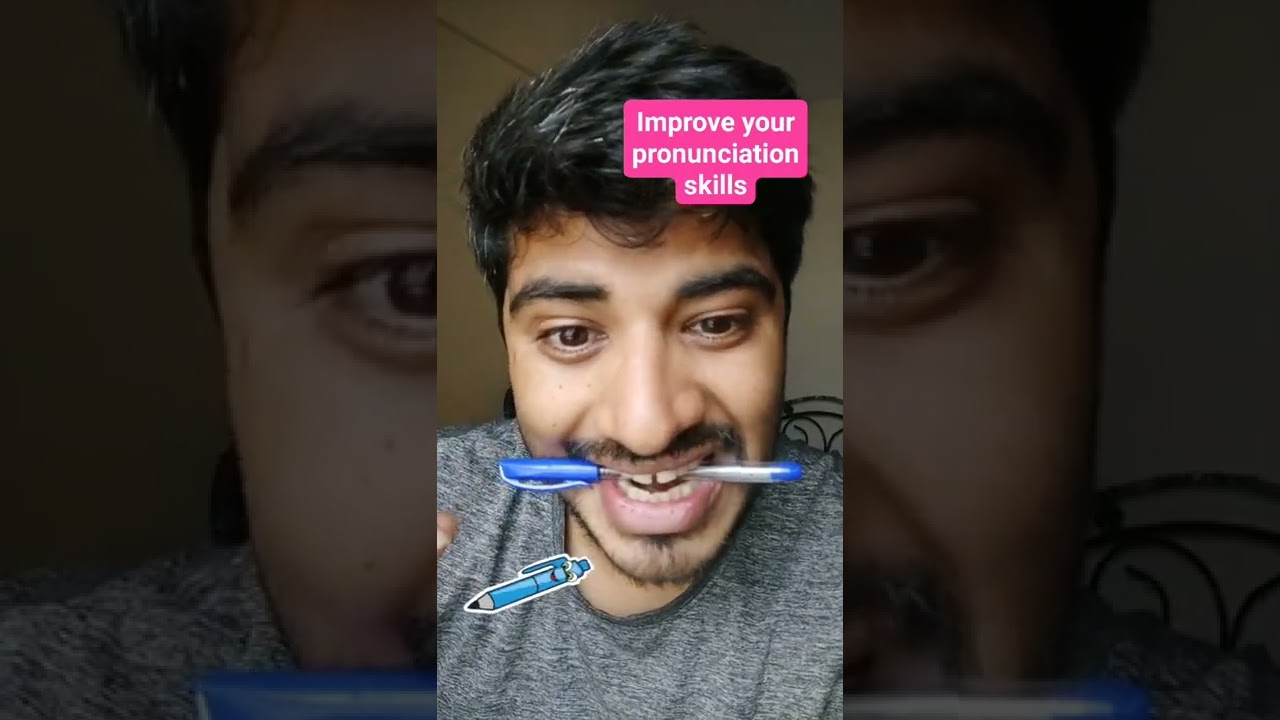 Улучшите свои навыки говорения и произношения! Простое упражнение! 